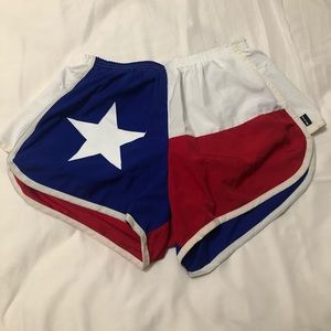 B.O.A Texas flag shorts